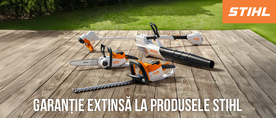 STIHL - Garanție extinsă la înregistrarea produsului