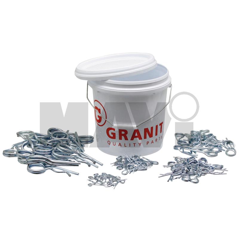 Seturi splinturi arcuite si cu inele Set sigurante elastice