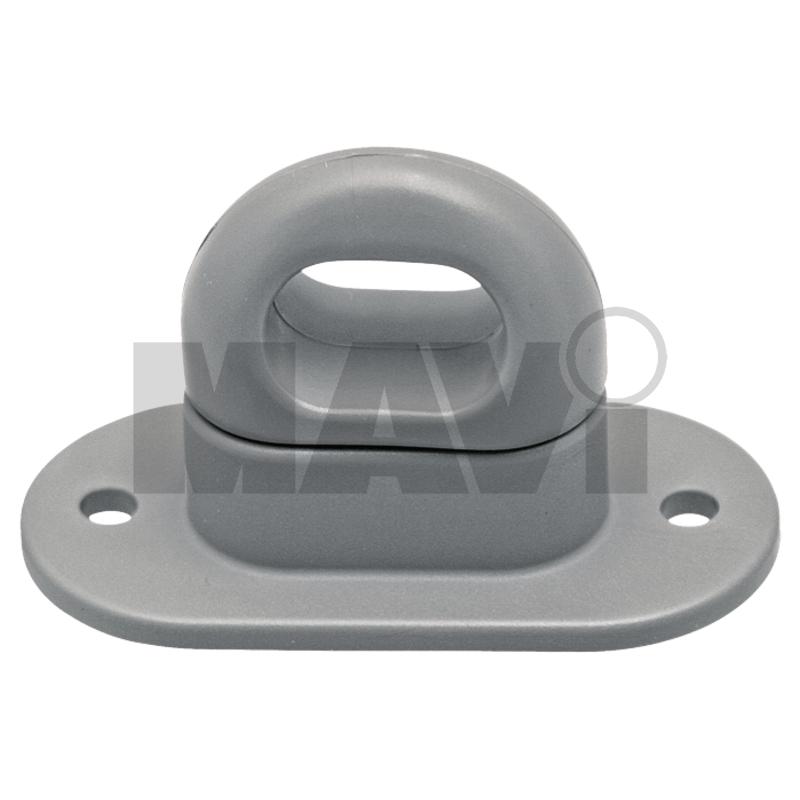 Lacat rotativ Plastic, gri