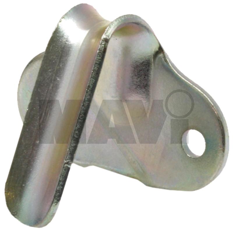 Carlig prelata cu 2 orificii Plastic, gri