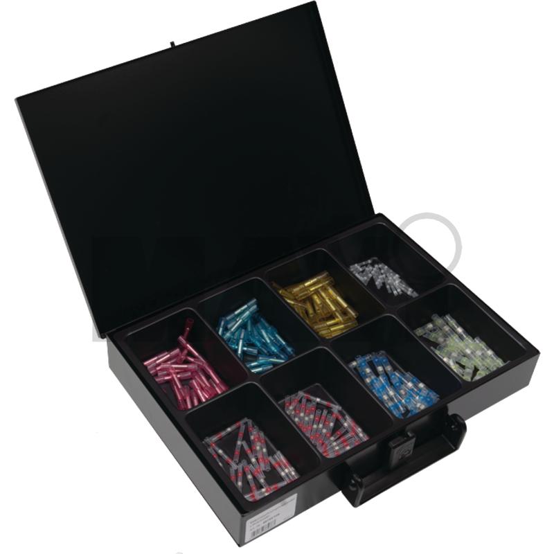 Cutii din tabla, complete, echipate Sortiment conectori sudabili pentru tubu