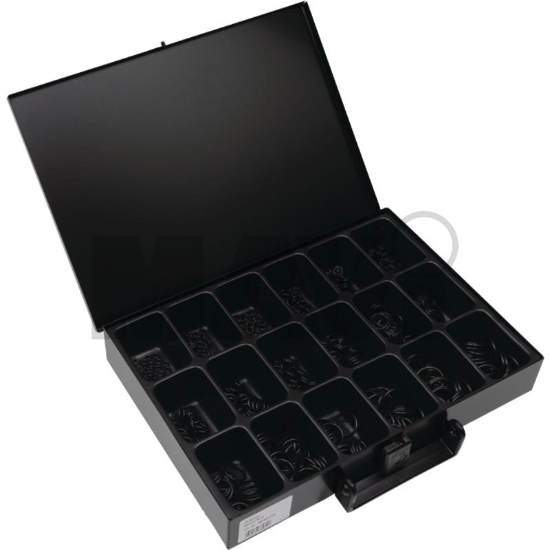 Cutii din tabla, complete, echipate Sortiment O-ringuri