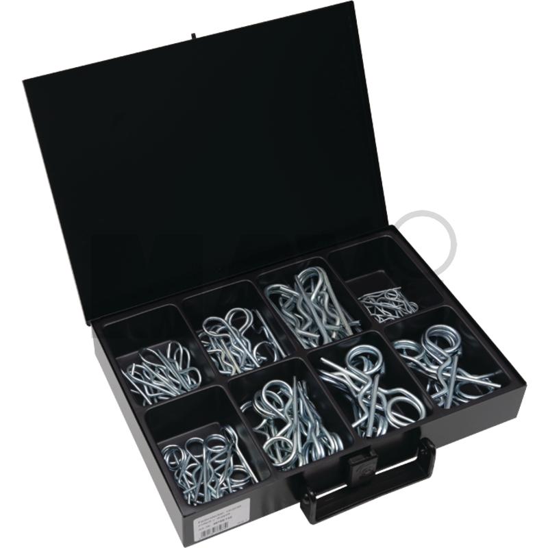 Cutii din tabla, complete, echipate Set sigurante elastice