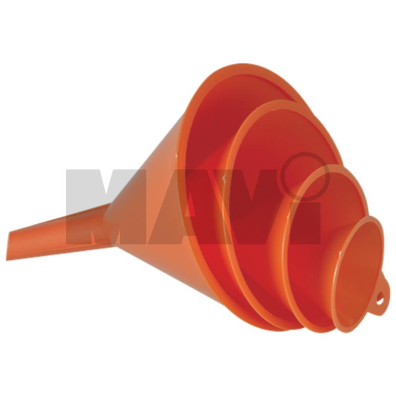 PRESSOL Palnii si accesorii Set palnii 4 pâlnii, <br> Ø 50, 75, 100, 120 mm In conformitate cu normele industriei alimentare