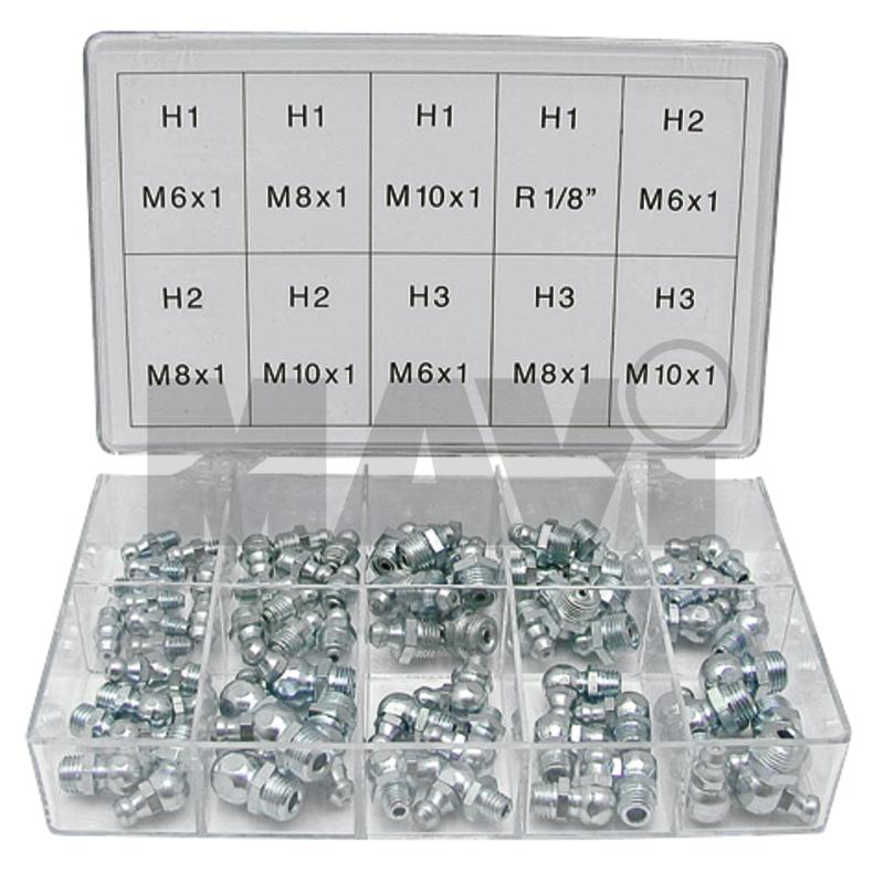 PRESSOL Set nipluri de lubrifiere