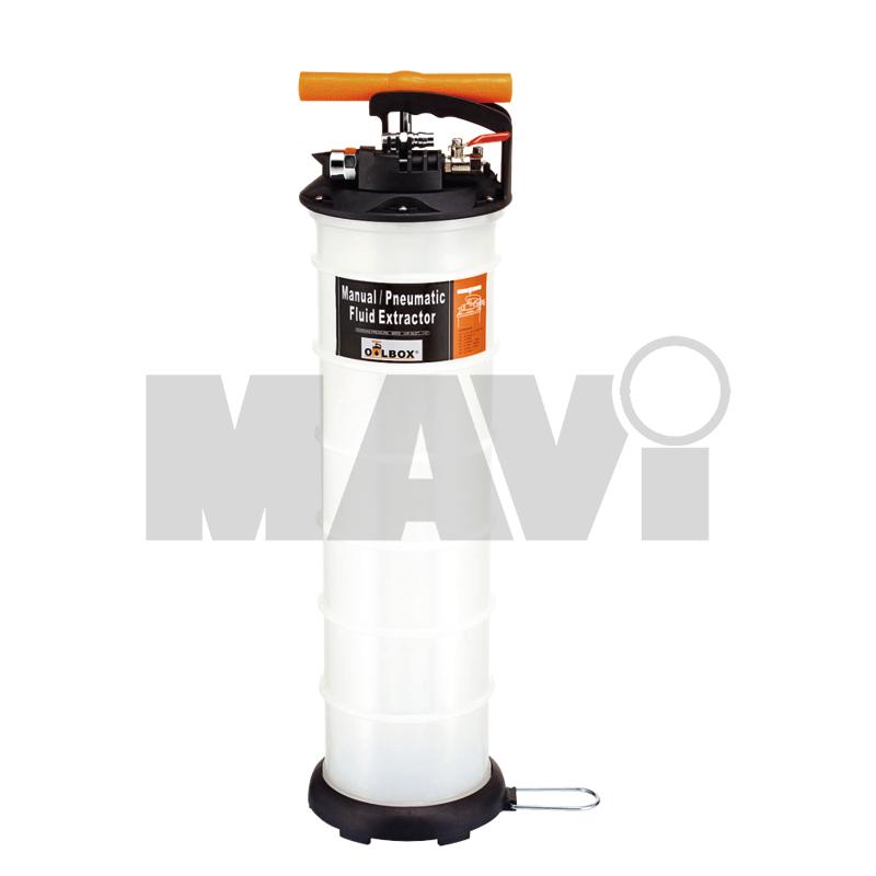 Aparate de absortie si umplere Pompa aspiratie manuala si pneumatica Capacitate 6,5 litri, include 3 sonde