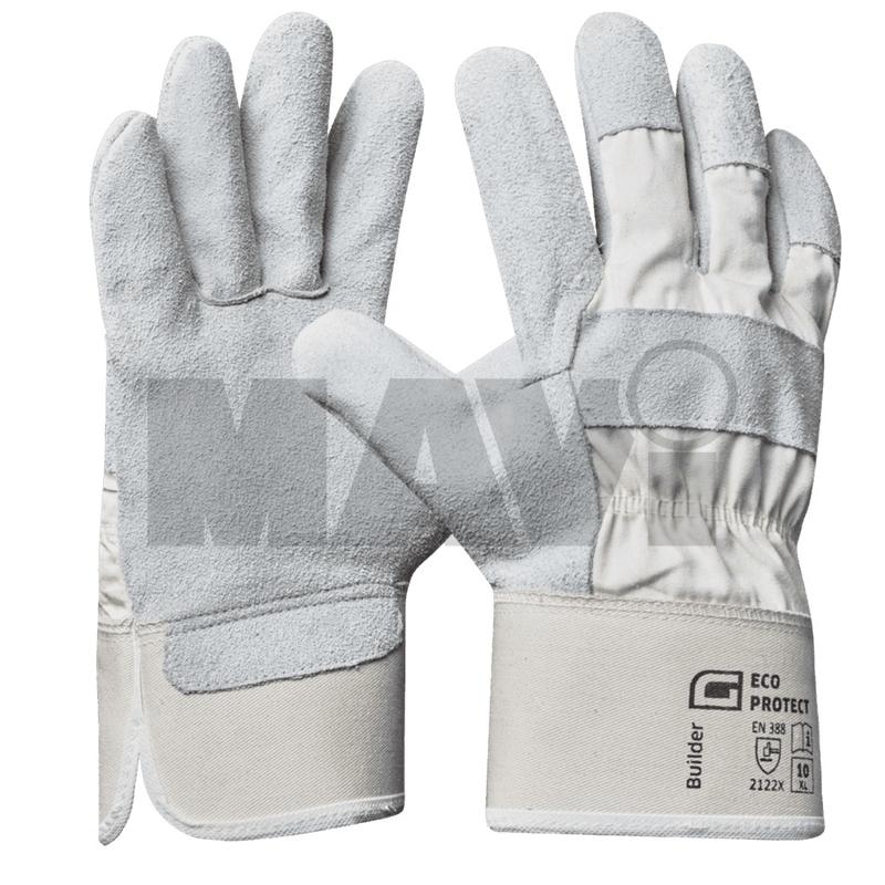 Manusi din piele intoarsa de vitel Mănușă din piele de vită 10,5