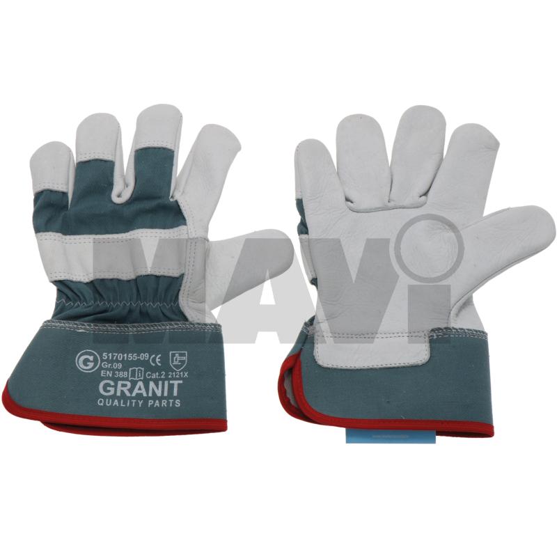 Manusi din piele de vitel Manusa intril integral din piele 10