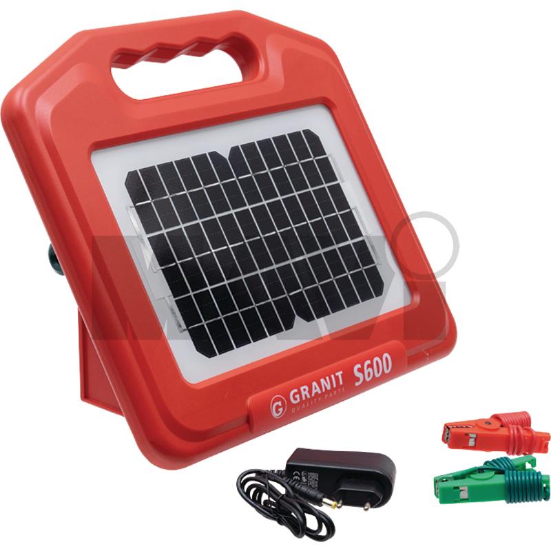 Aparat gard electric, alim. solara, 600