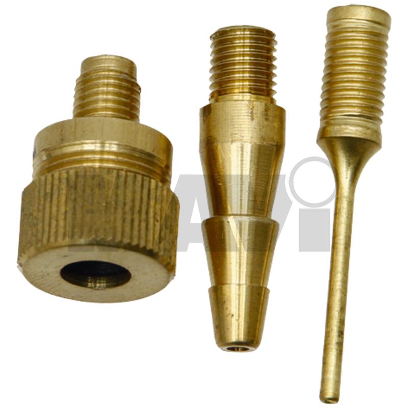 Adaptor pentru aparatul de umplere a anvelopelor, 3-buc. adaptor