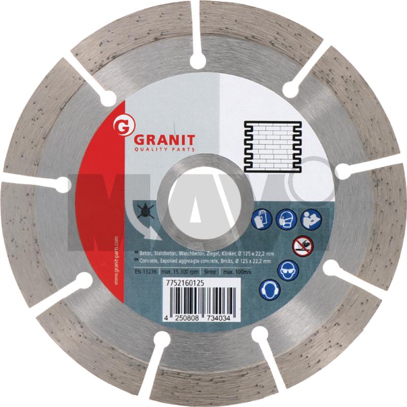 Disc de taiere diamantat Disc diamantat de tăiere drept