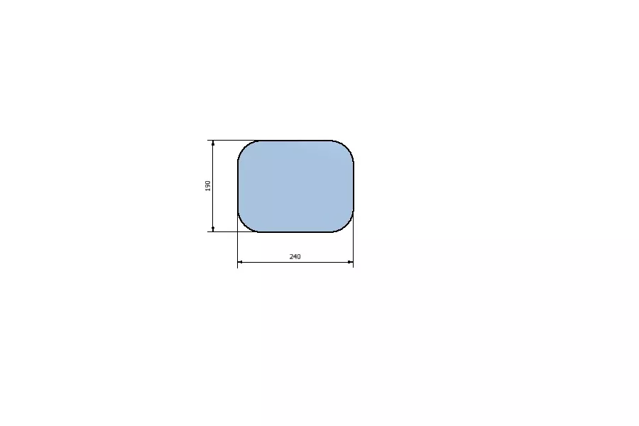 Geam Turela 190X240 Ifron