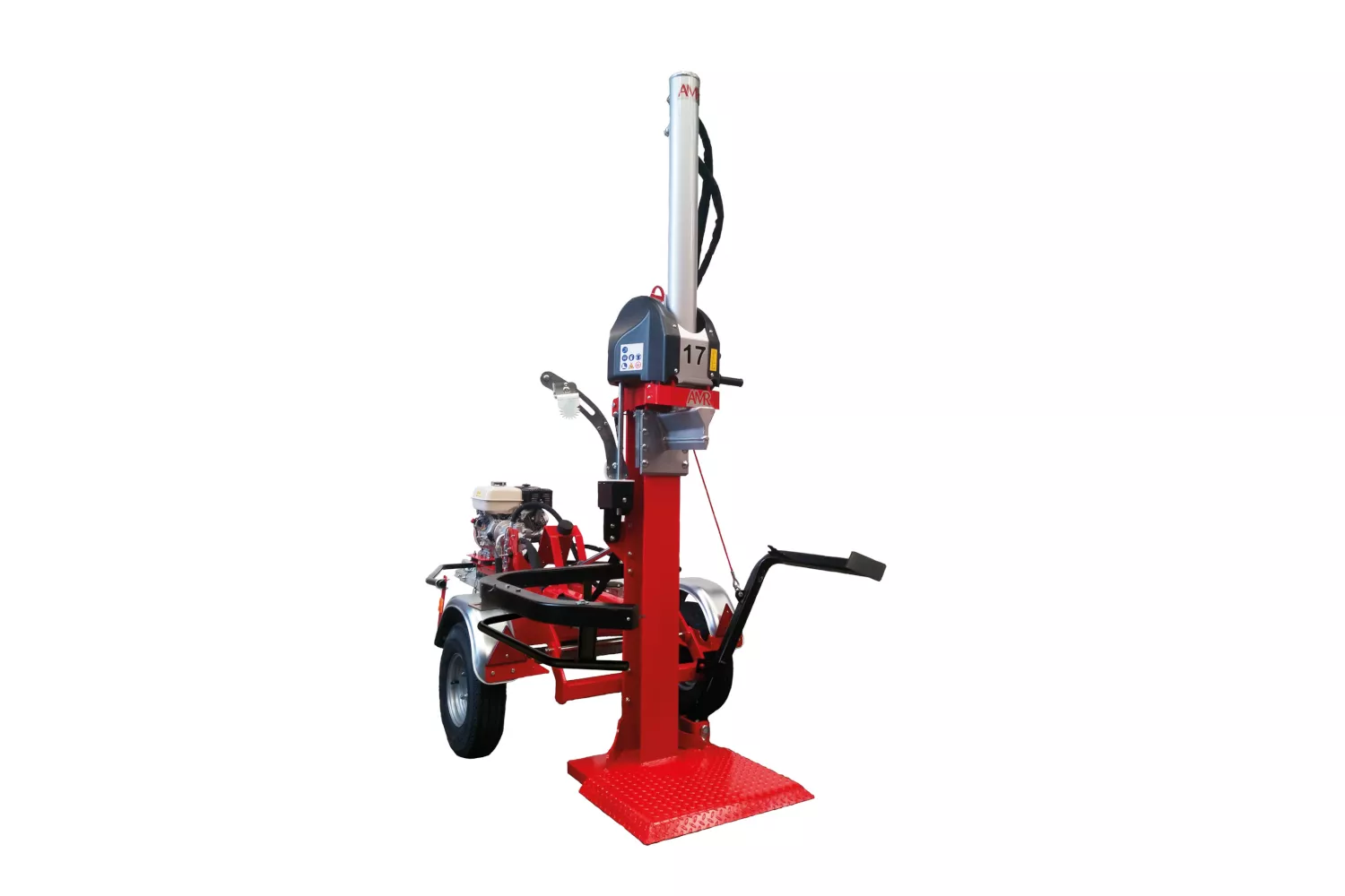 DESPICATOR VERTICAL TRACTABIL RUTIER 17T BENZINA 9CP AMR # VMR170101 / VMR17ESS9DP