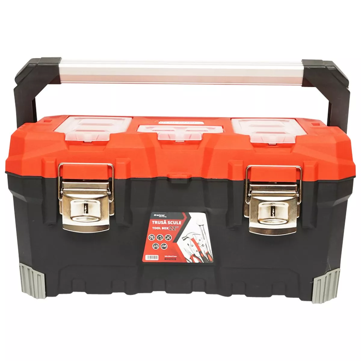 Cutie scule profesională mâner aluminiu,  560X300X277 mm, BRECKNER # BK92515