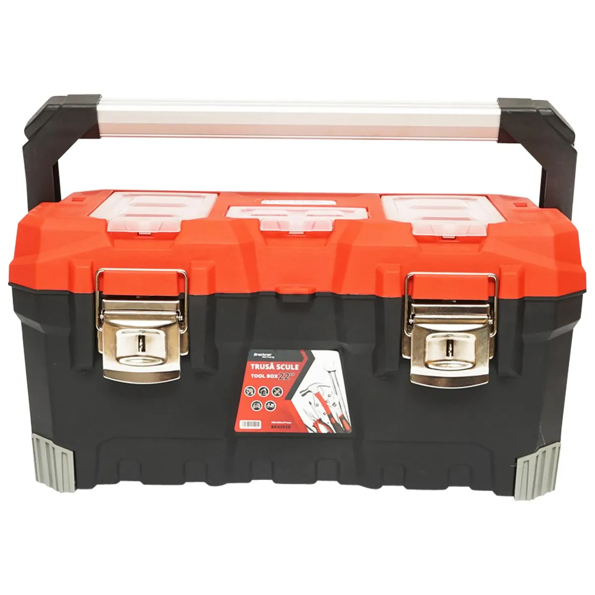 Cutie scule profesională mâner aluminiu,  560X300X277 mm, BRECKNER # BK92515