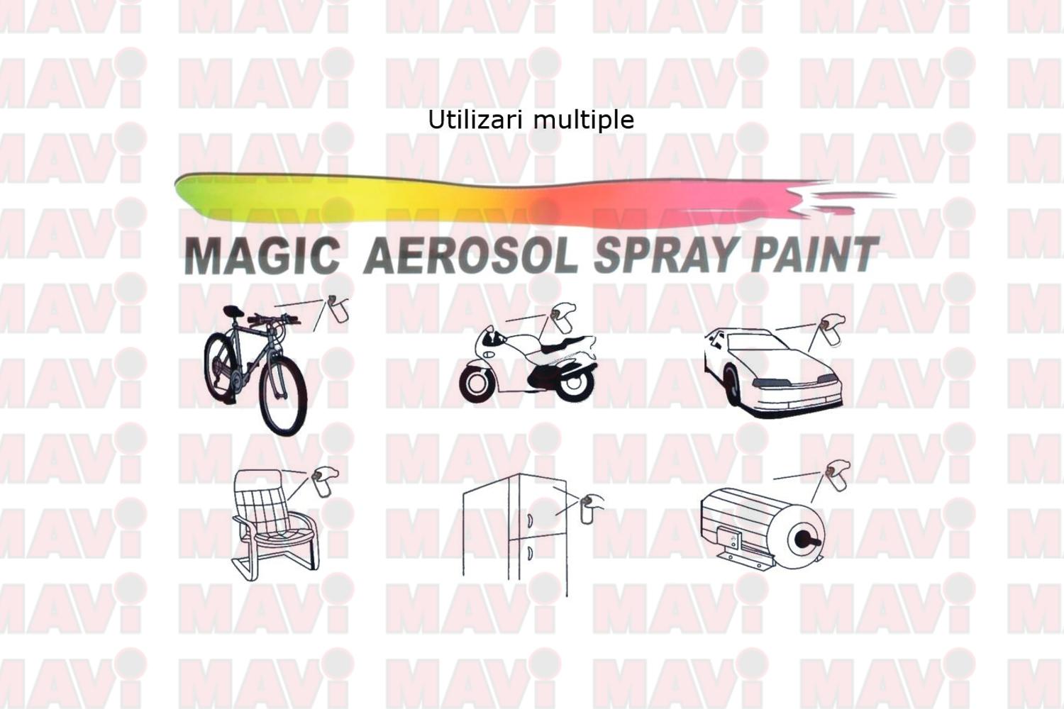 Spray Negru Mat 004