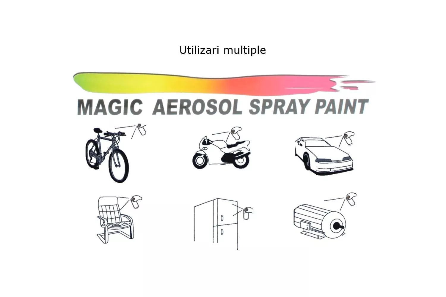 Spray Albastru 650