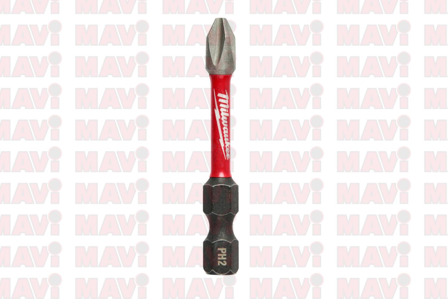 BIT SHOCKWAVE PH2 50 MM MILWAUKEE # 4932430854