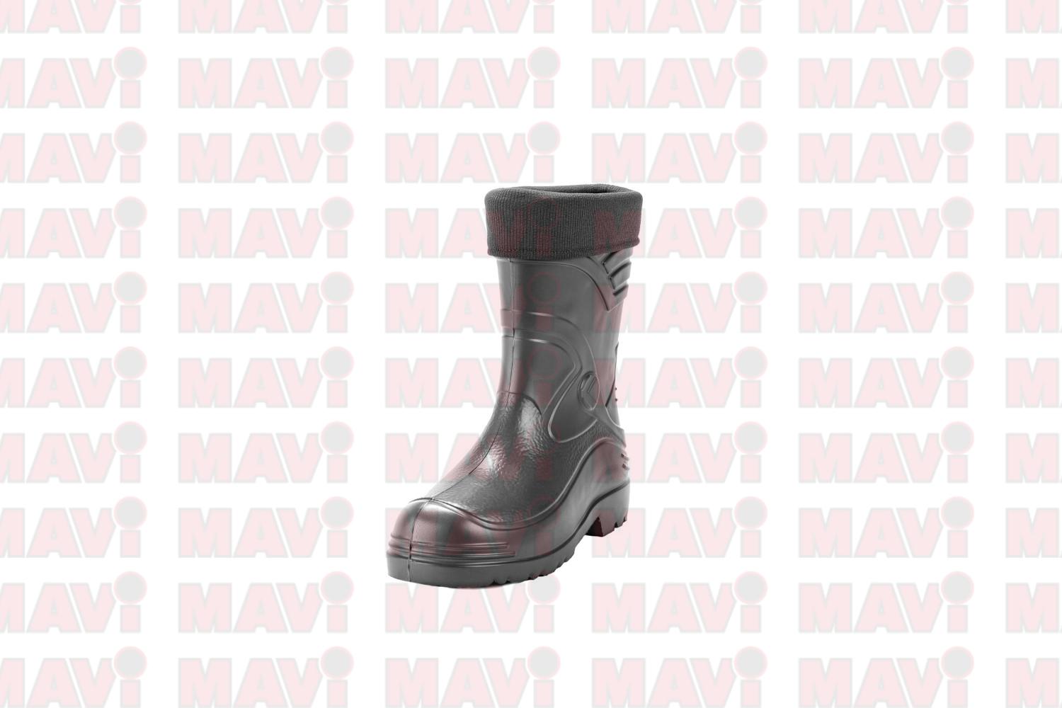 Cizme de barbati, cu sosete, din material EVA, Wellingtons, negru # 034