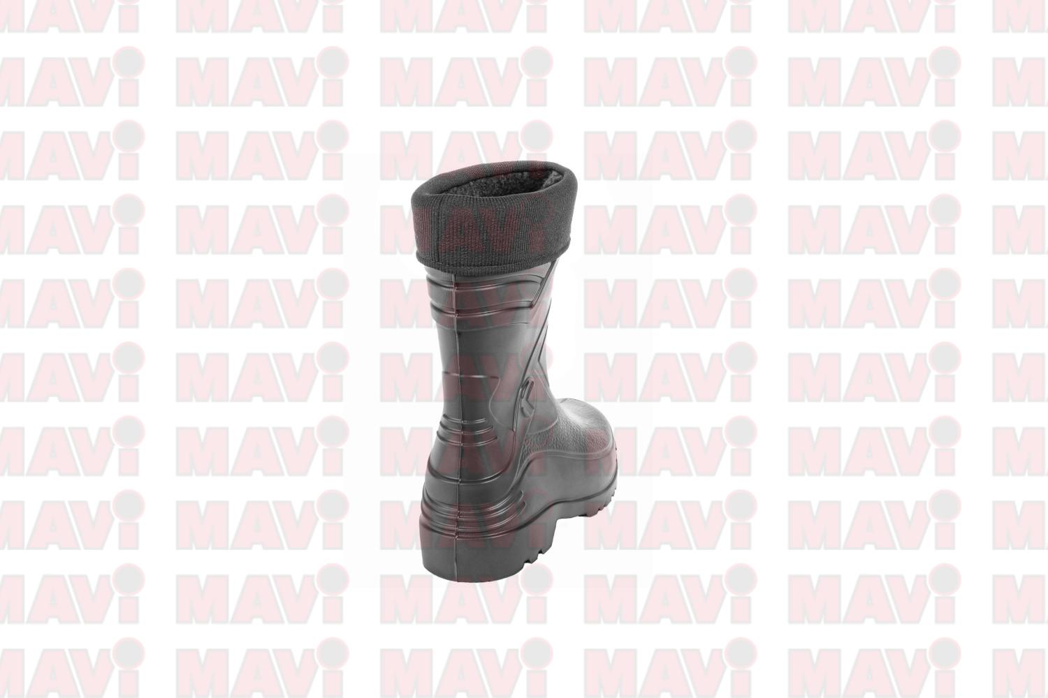 Cizme de barbati, cu sosete, din material EVA, Wellingtons, negru # 034