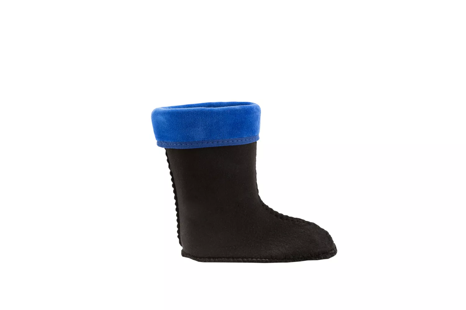 Cizme de copii, cu sosete, din material EVA, Wellingtons, albastru inchis # 050