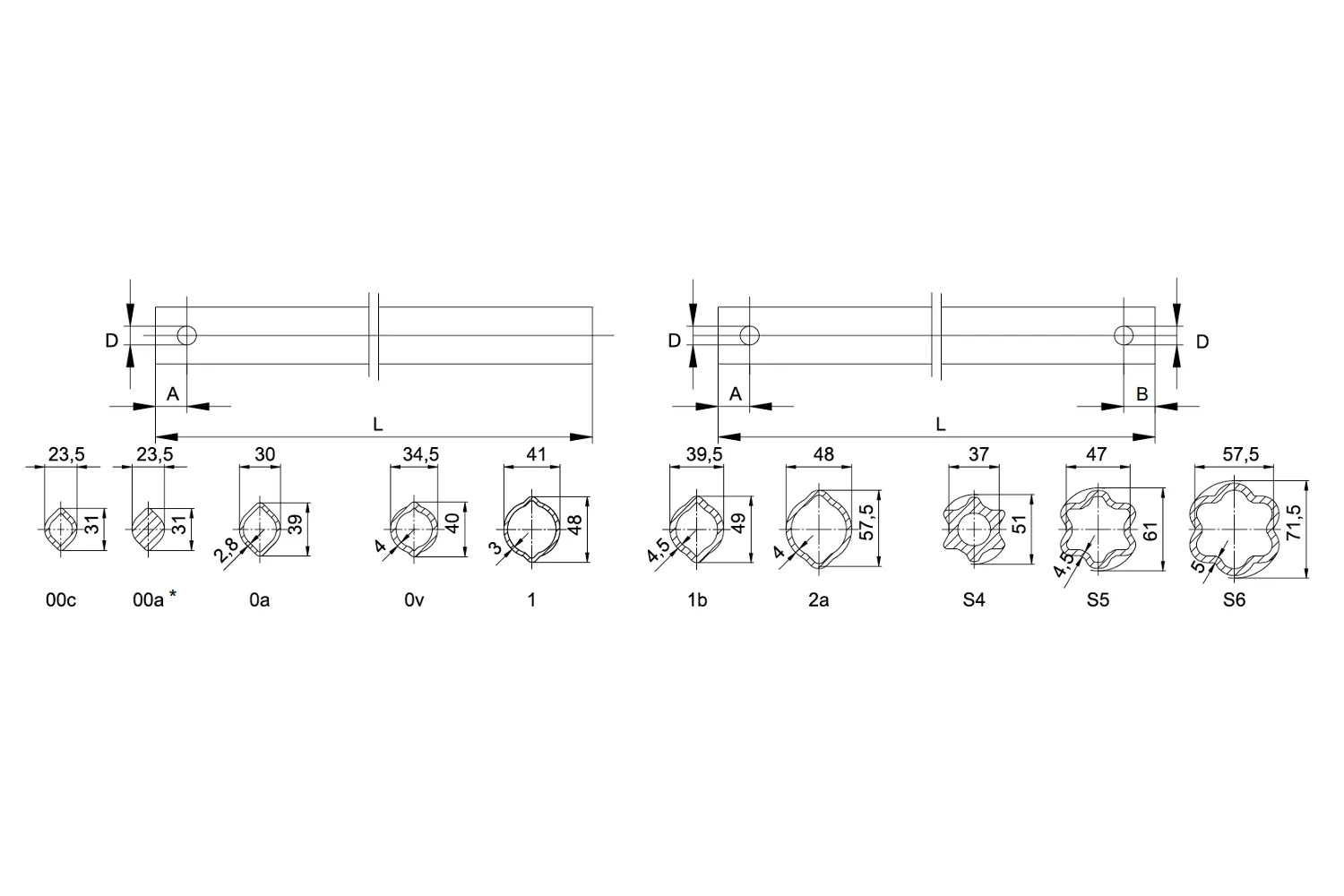 TEAVA PROFILATA 00C WALTERSCHEID # 1183750