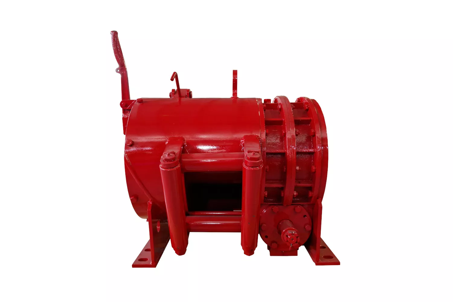 Troliu forestier mecanic de tractor cu 1 tambur, IRUM