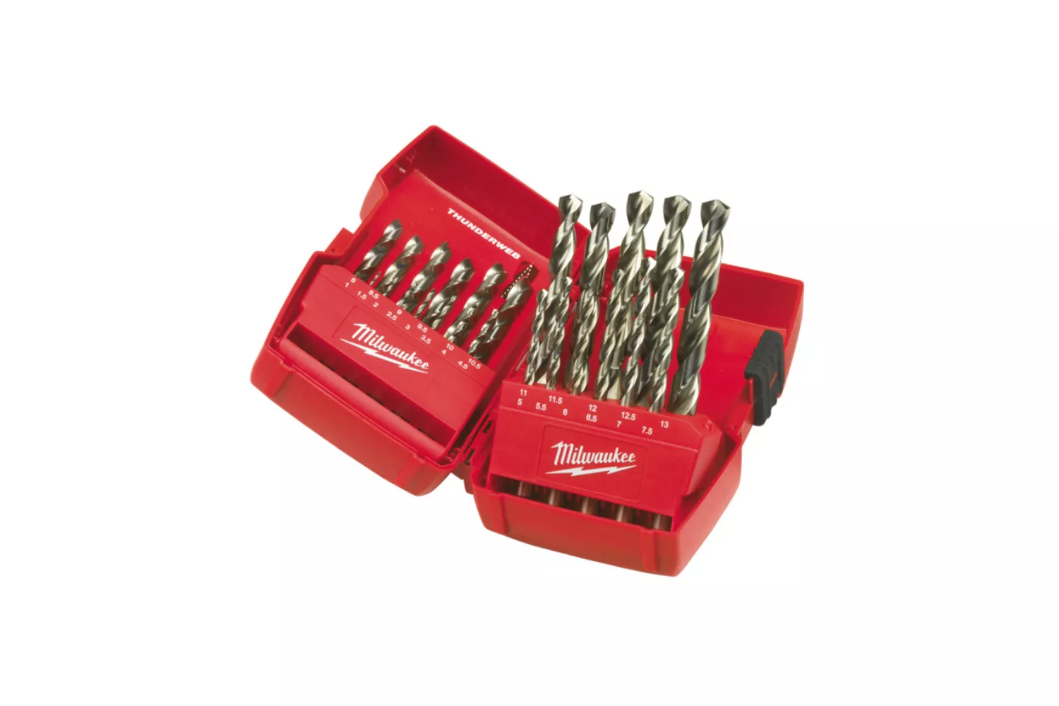 BURGHIE METAL THUNDERWEB - DIN 338 - CASETE MILWAUKEE # 4932352376