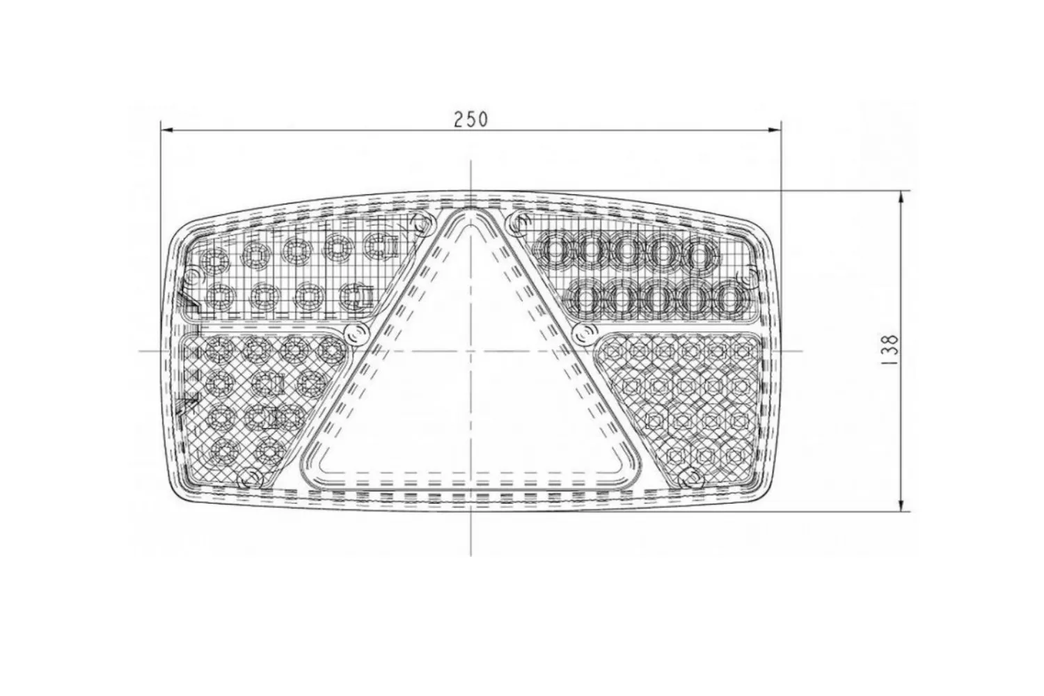 LAMPA SPATE 53 LED STG # L1813