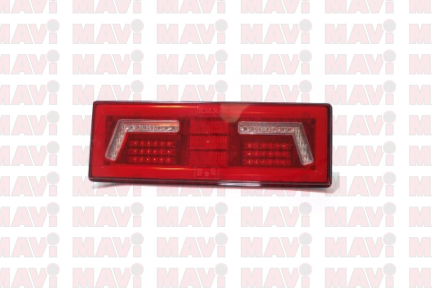 LAMPA SPATE COMBINATA 102 LED 12/24V STANGA # L1828