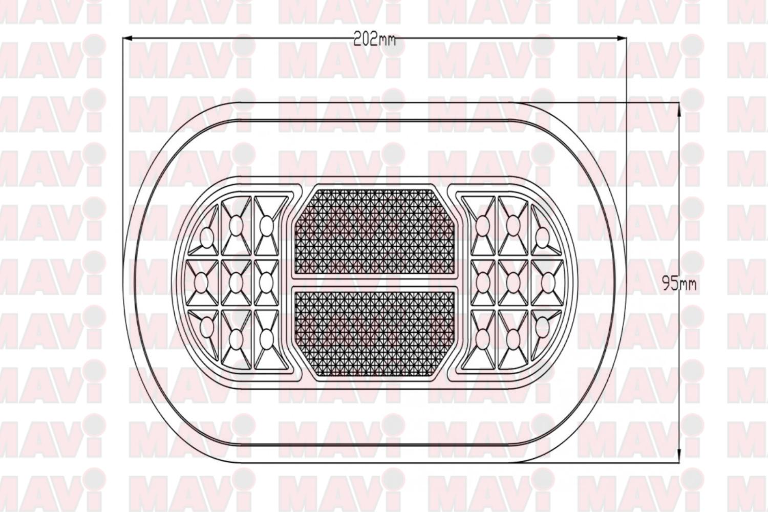 LAMPA SPATE 12/24V LED # L1891