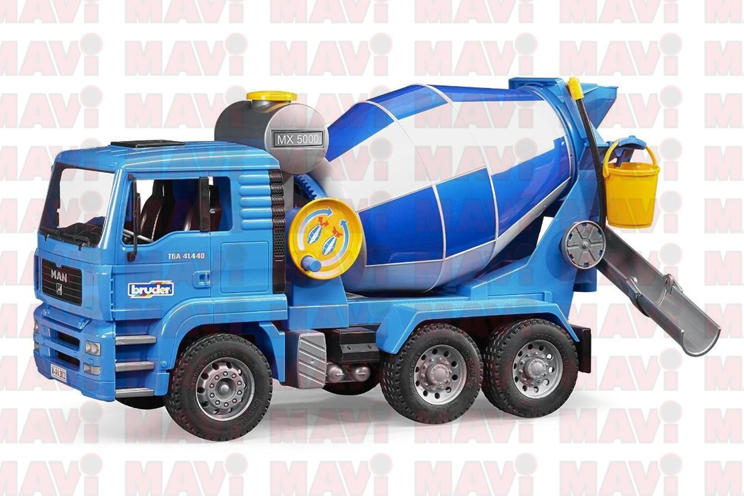 CAMION MALAXOR MAN BRUDER # 02744