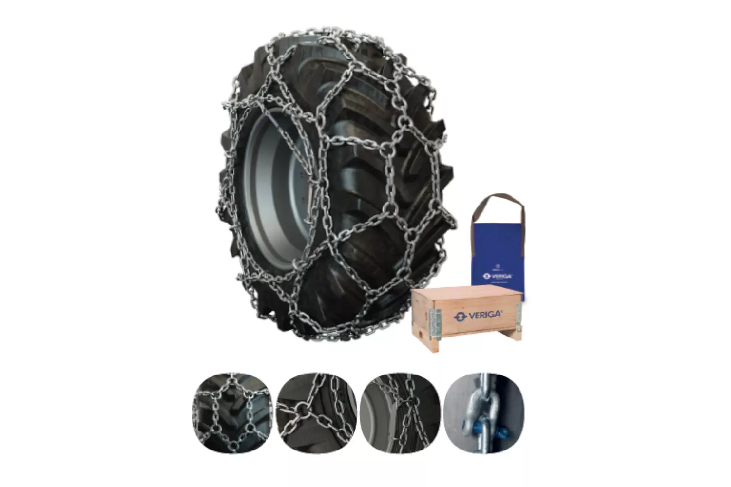 Set plasa lant antiderapant Veriga, tempo 2638 TM-2638-8, # 30247