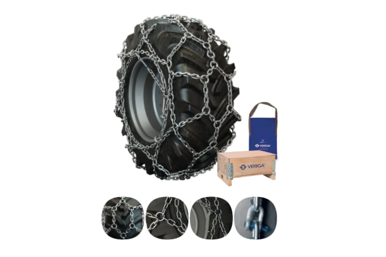 Set plasa lant antiderapant Veriga, tempo 2638 TM-2638-8, # 30247