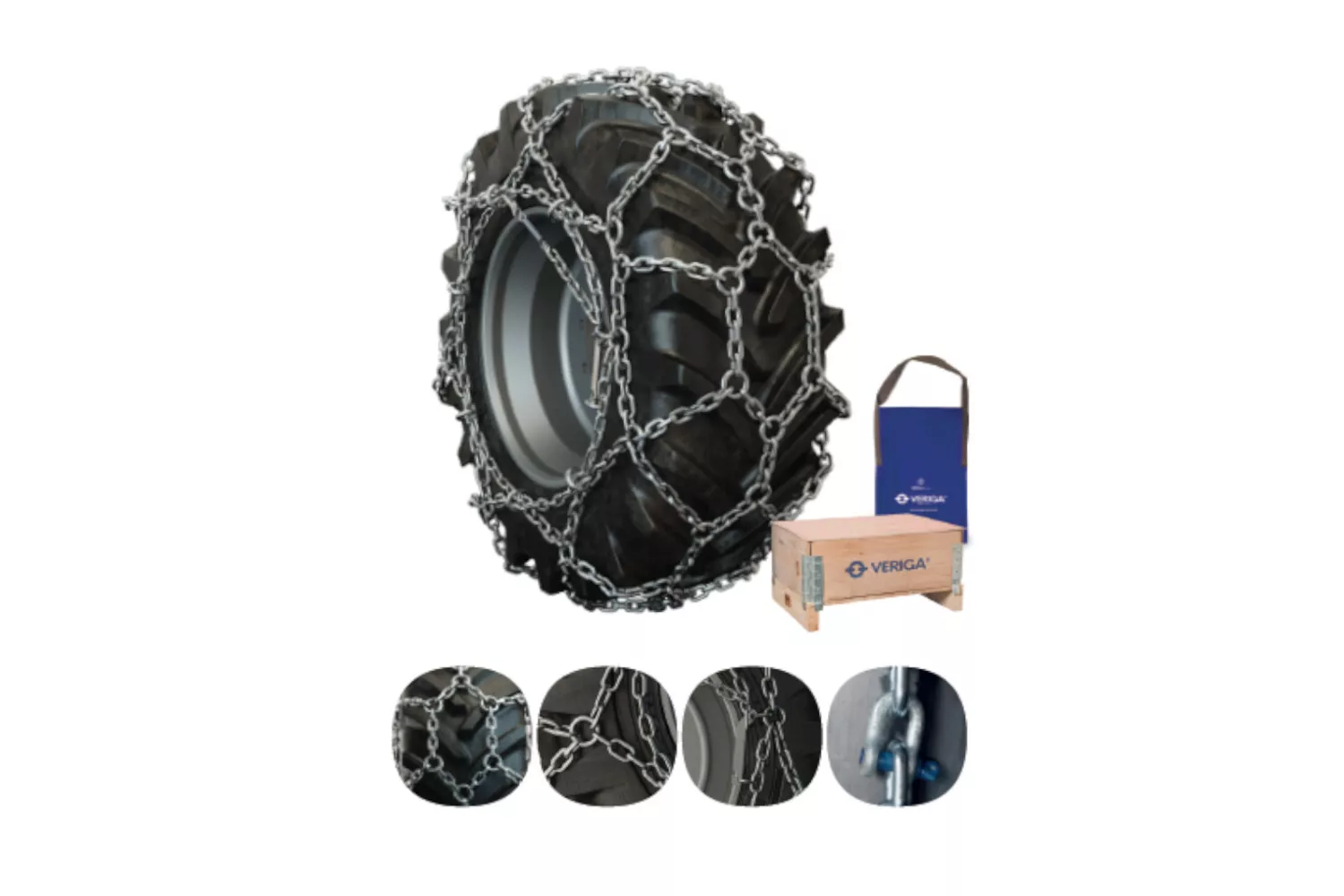 Set plasa lant antiderapant Veriga,16.9-28 Tempo 840 TM-840-8 # 30199