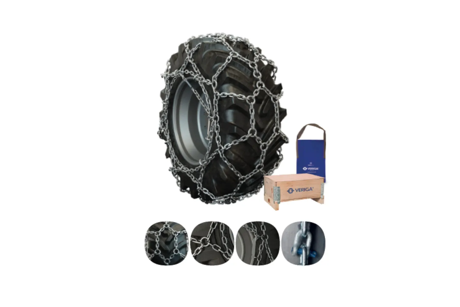 Set plasa lant antiderapant Veriga, tractor 950 TR-950-9.50 # 30105