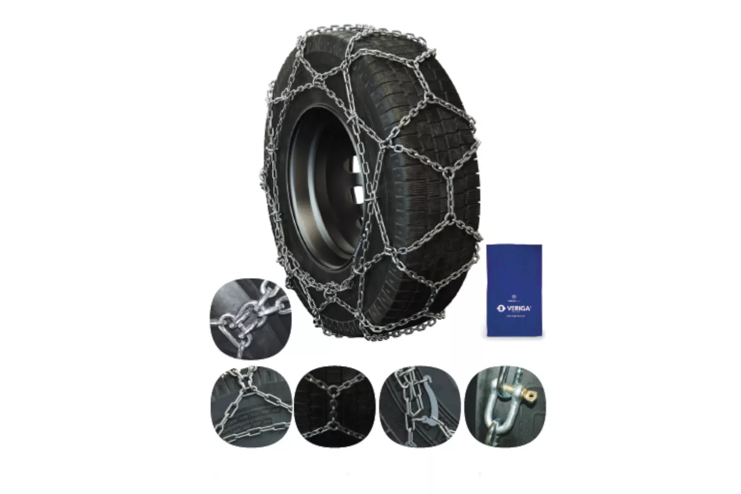 Set plasa lant antiderapant Veriga, 31X15.5-15 Arktik, AS 25 AS-25-5.5 # 40965