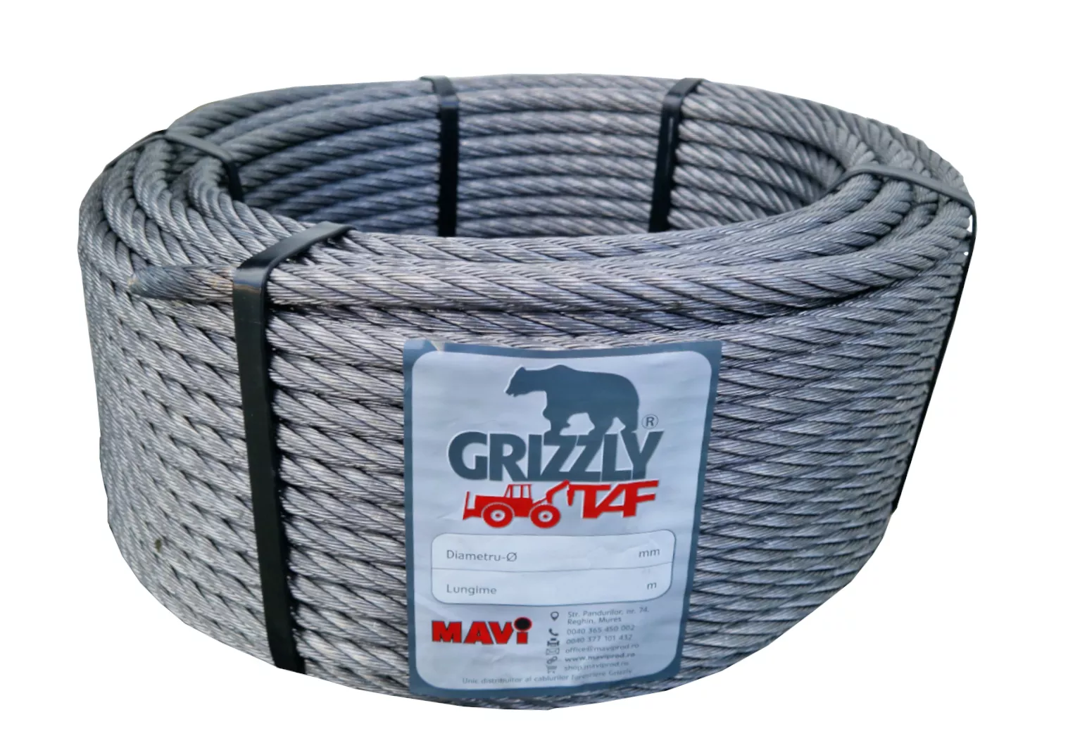 Cablu tractiune FI14 compactat grizzly Taf