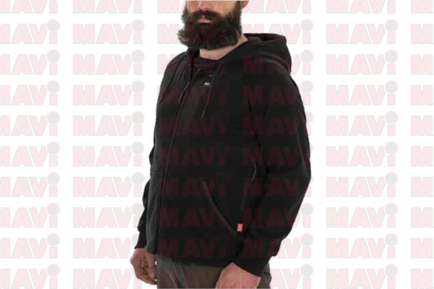 HANORAC NEGRU INCALZIT L MILWAUKEE #M12HHBL4-0 / 4932480063