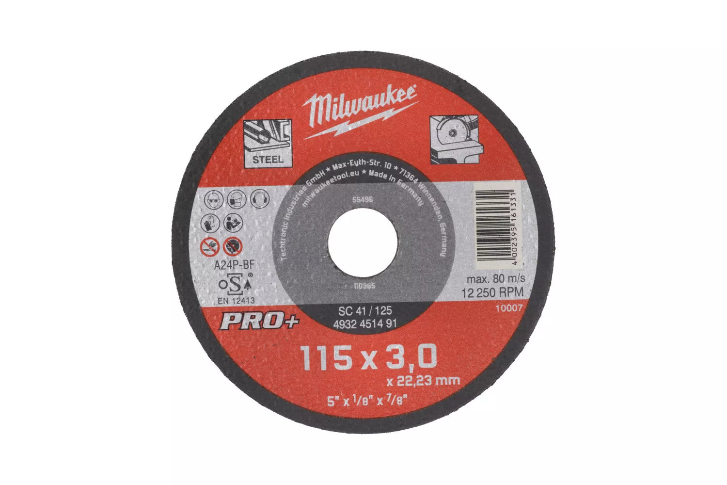 DISCURI PRO+ PENTRU DEBITARE METAL MILWAUKEE # 4932451491