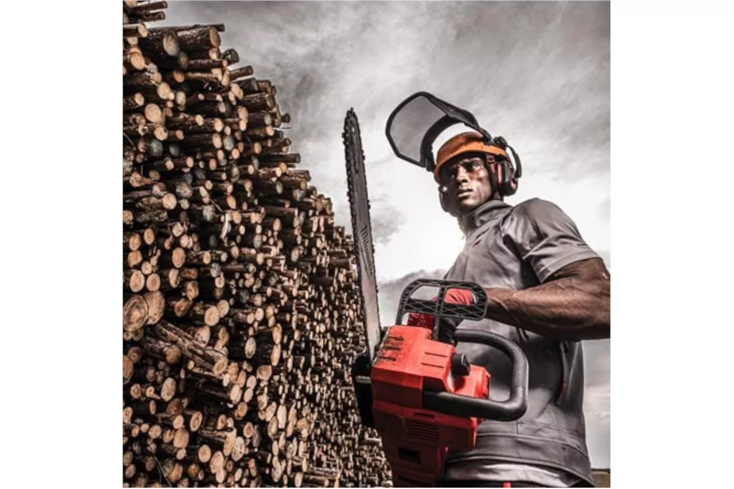 CASCA DE PROTECTIE BOLT 200 PORTOCALIE MILWAUKEE # 4932480657