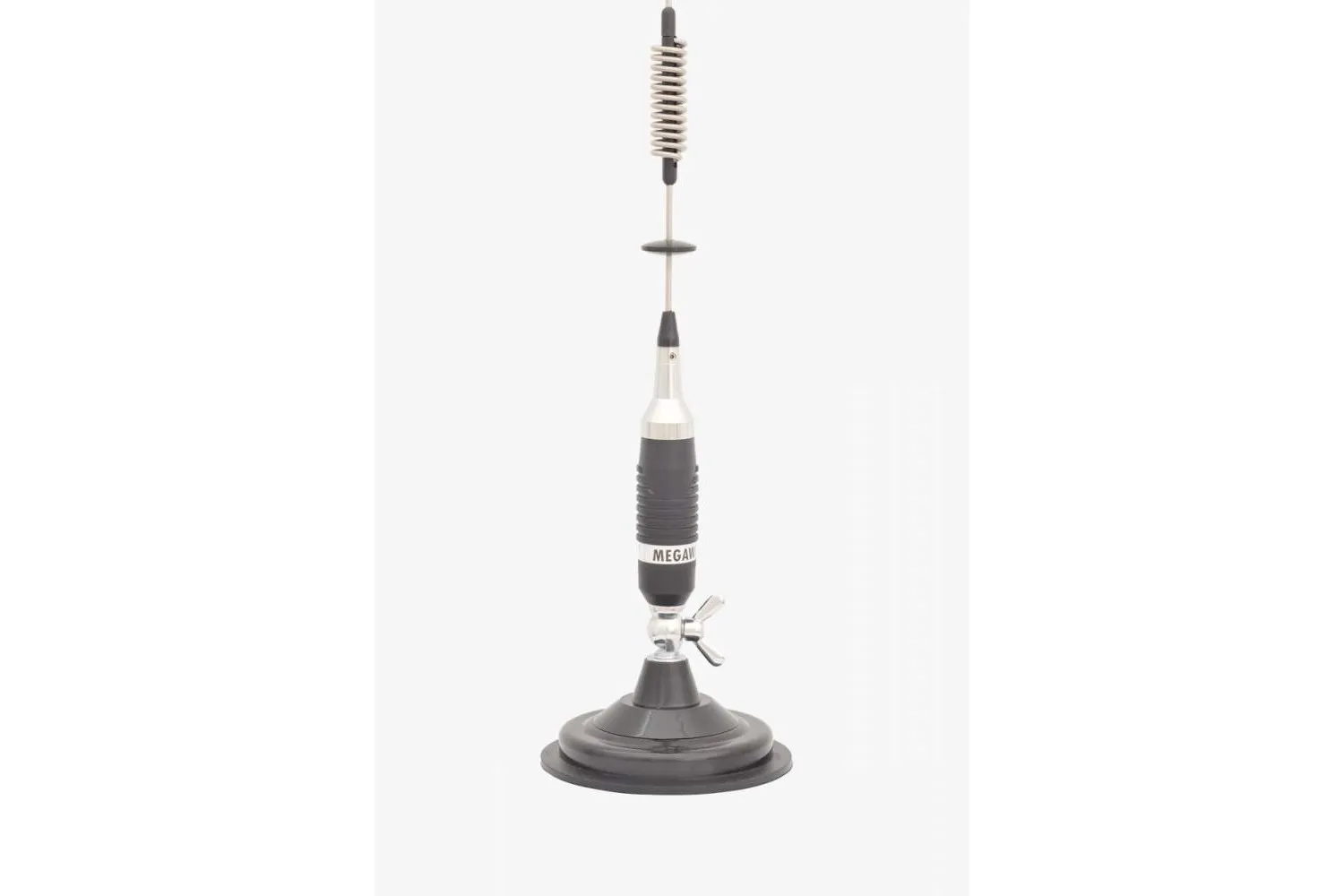 ANTENA RADIO CB CU MAGNET STORM 125DV MEGAWAT MW-70 SILVER