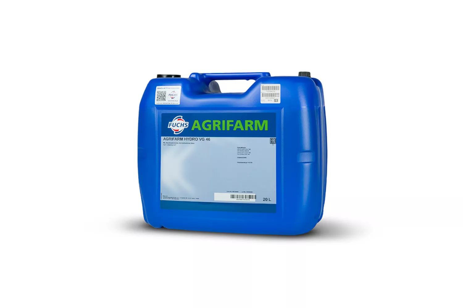 ULEI HIDRAULIC AGRIFARM HYDRO VG 46 FUCHS 20L