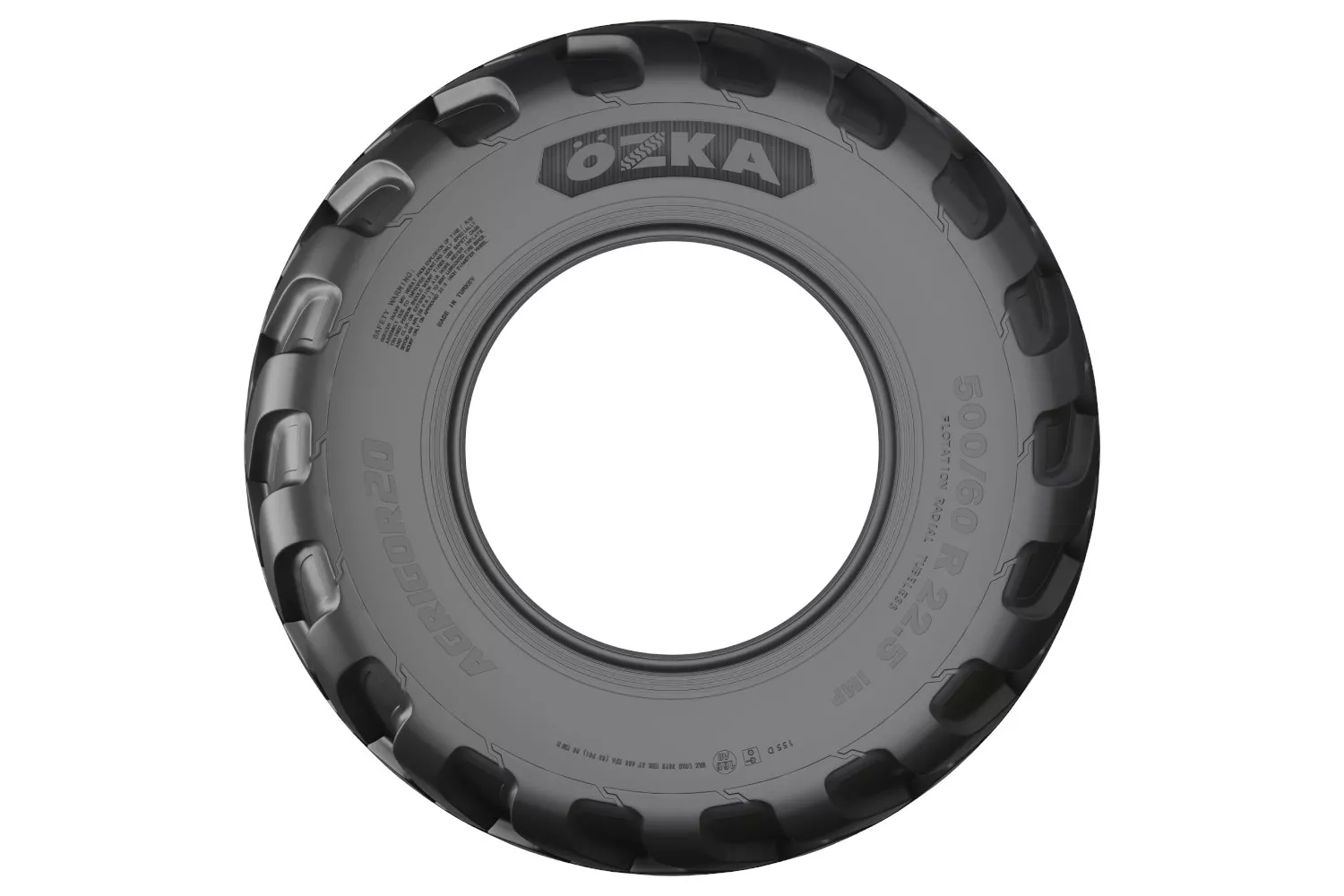 ANVELOPA 600/50 R22.5 TL AGRIGOR20 OZKA  # UR5022600202OZK