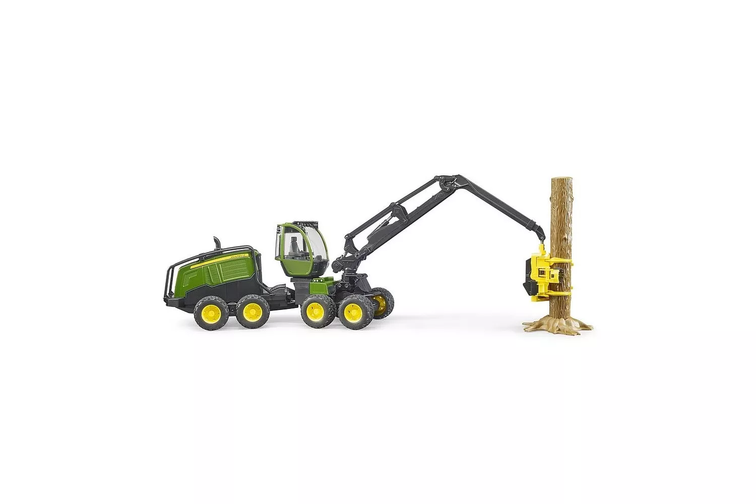 TRACTOR FORESTIER JOHN DEERE 1270G CU GRAIFER BRUDER # 02135