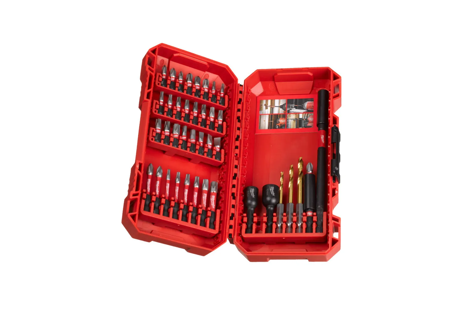 SET BITI SHOCKWAVE IMPACT DUTY 40 BUC MILWAUKEE # 4932492004
