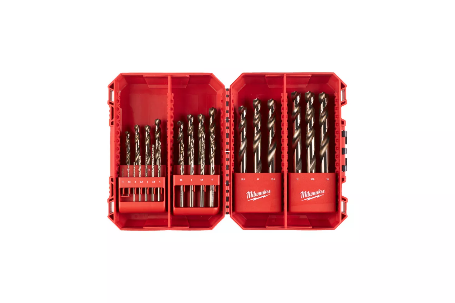 SET BURGHIE COBALT PENTRU METAL - HSS-GROUND - DIN 338 25 BUC MILWAUKEE # 4932493868