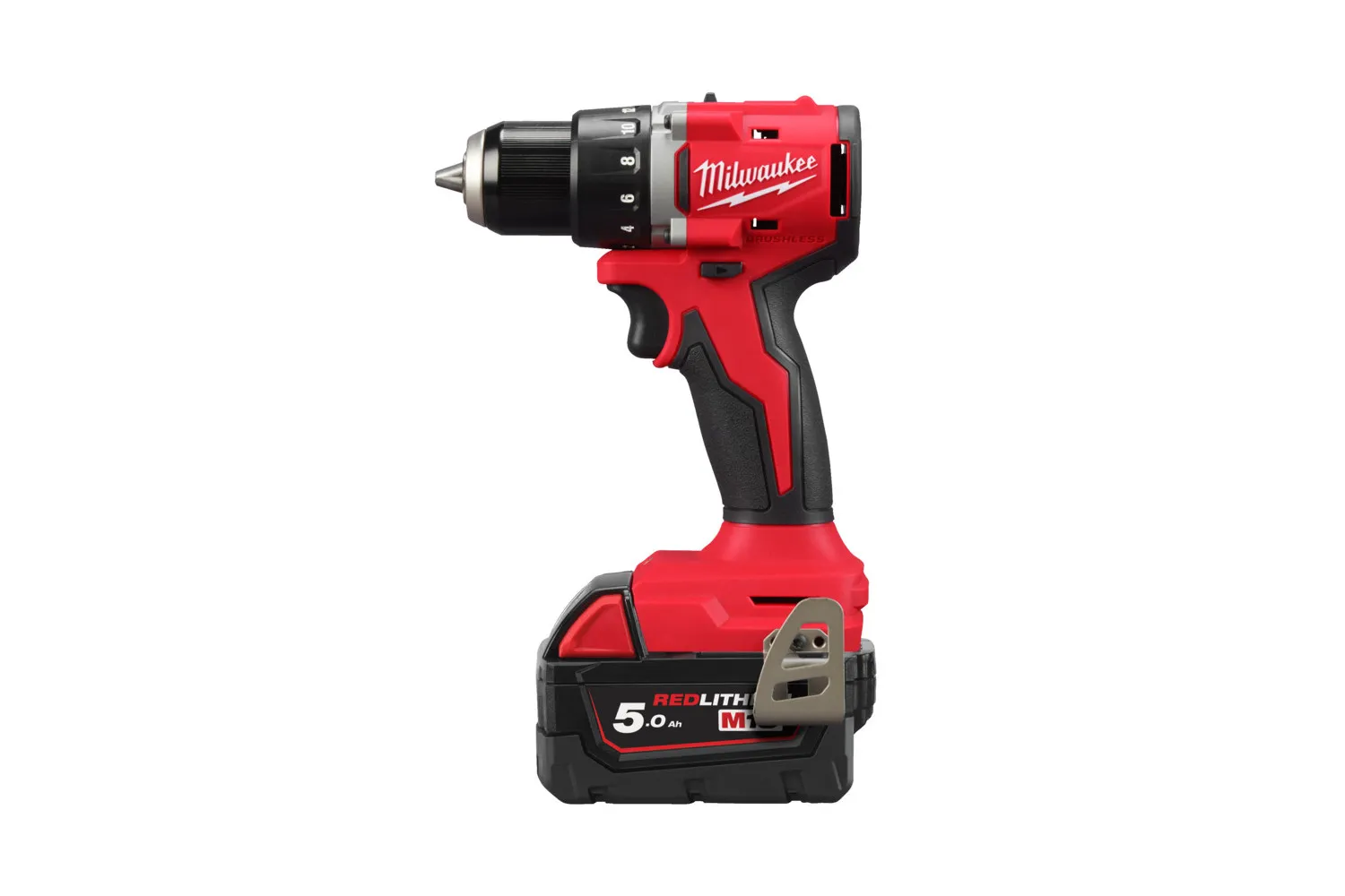 MASINA DE GAURIT COMPACTA CU MOTOR FARA PERII MILWAUKEE # M18BLDDRC-502C / 4933492835