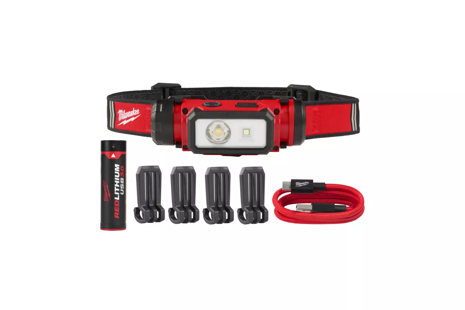 LANTERNA FRONTALA REINCARCABILA USB L4HL2-301 MILWAUKEE # 4933479963