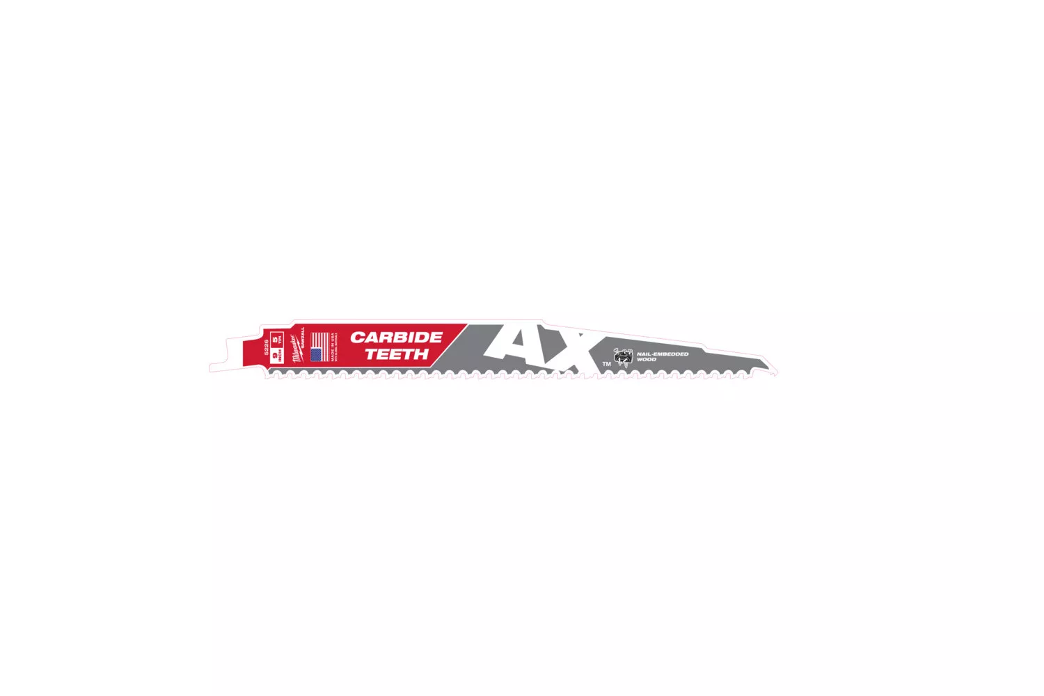 PANZE SABIE 230MM CU DINTI DIN CARBURA PENTRU LUCRARI DE DEMOLARE MILWAUKEE # 48005226